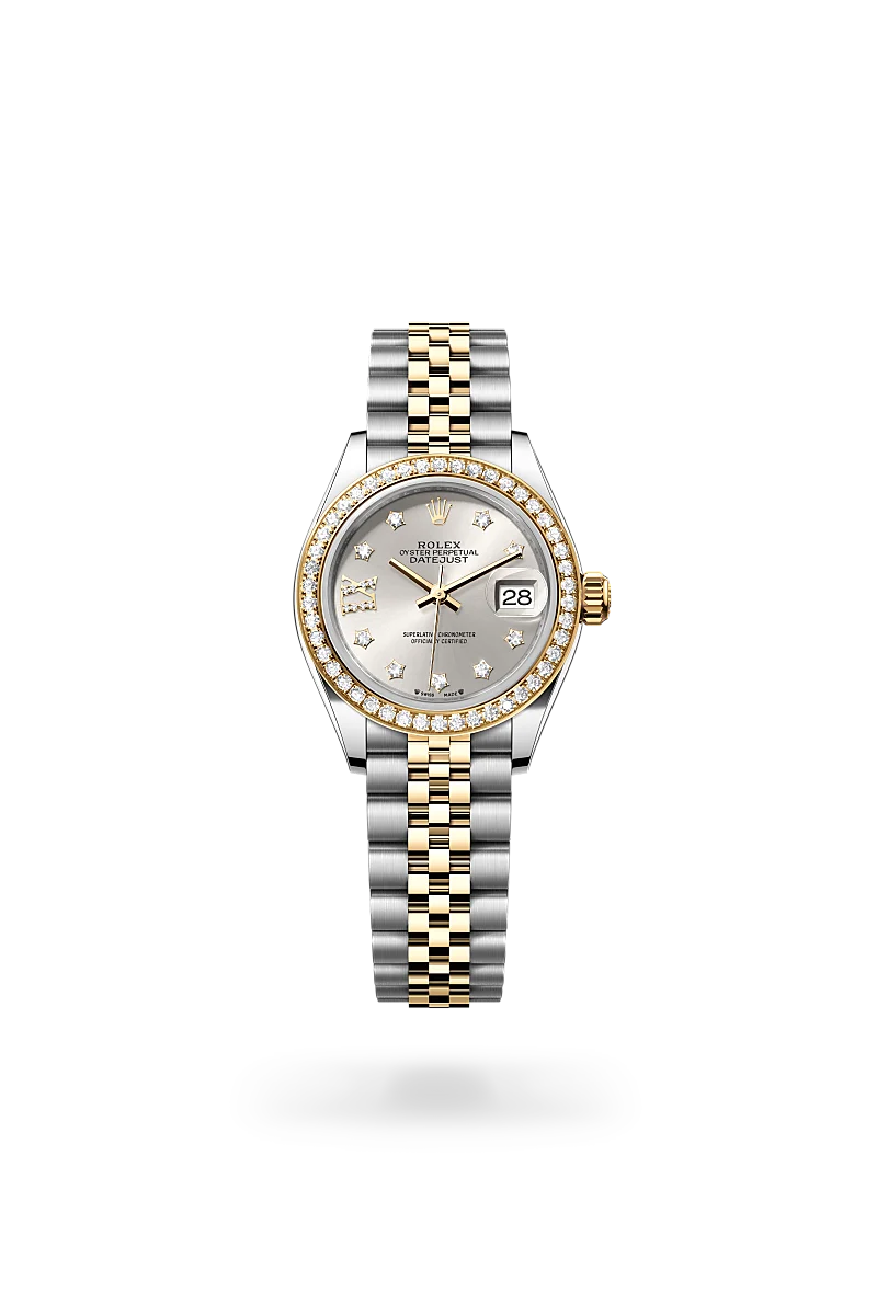 Rolex Lady-Datejust, Żółty Rolesor – połączenie stali Oystersteel z żółtym złotem, M279383RBR-0003 - W.KRUK