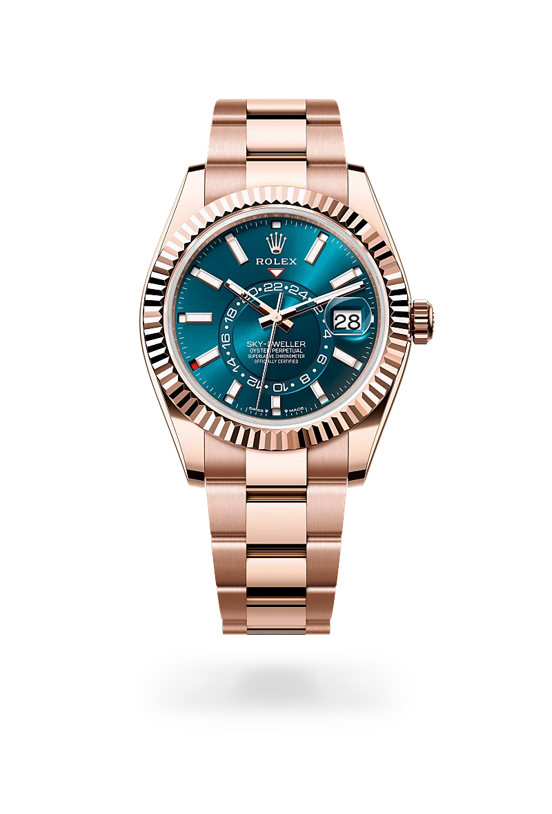 Rolex Sky-Dweller, 18-karatowe różowe złoto Everose, M336935-0001 - W.KRUK