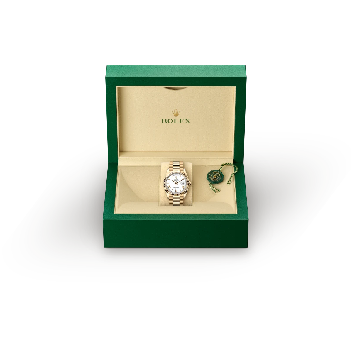 Rolex Day-Date 36, 18-karatowe żółte złoto, M128238-0113 - W.KRUK