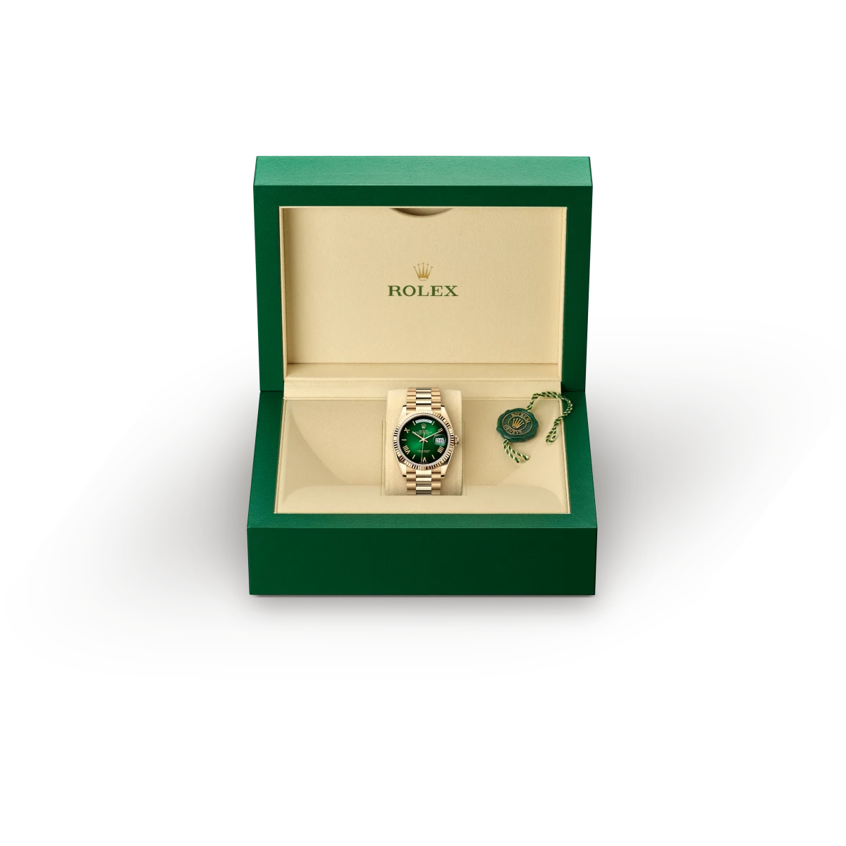 Rolex Day-Date 36, 18-karatowe żółte złoto, M128238-0118 - W.KRUK
