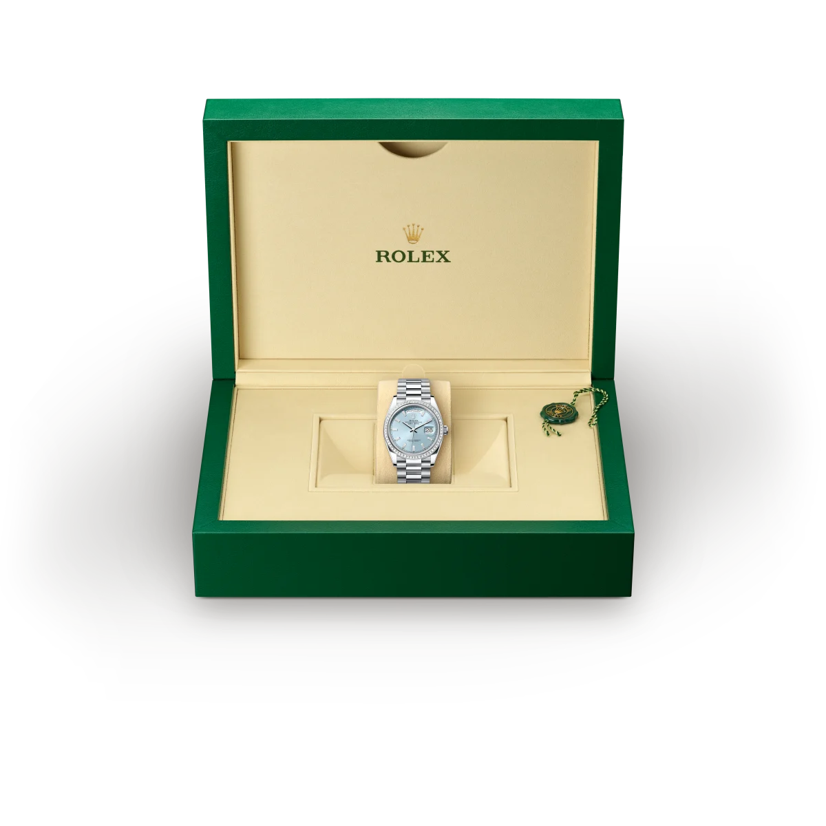 Rolex Day-Date 36, Platyna, M128396TBR-0003 - W.KRUK