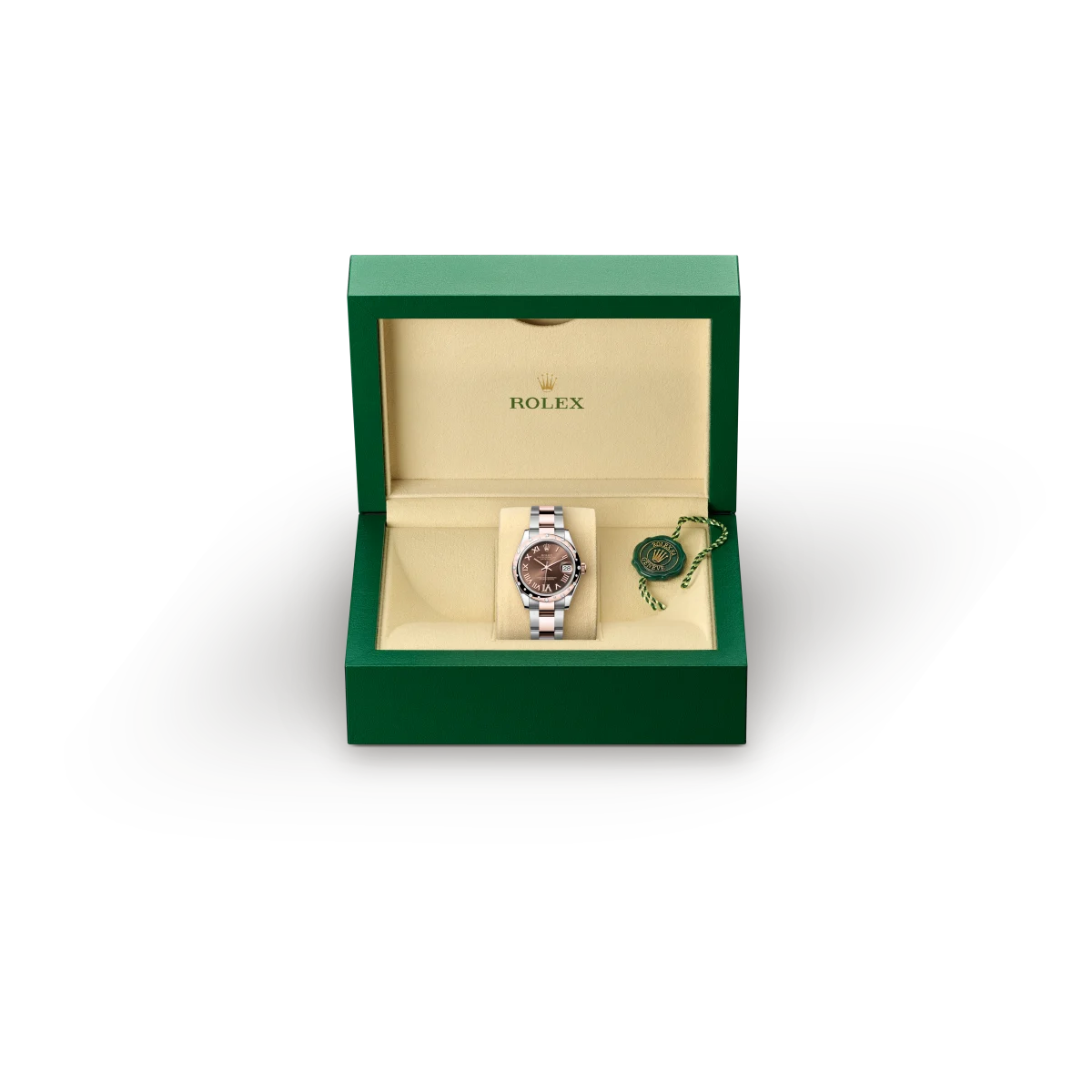 Rolex Datejust 31, Rolesor Everose – połączenie stali Oystersteel z różowym złotem Everose, M278341RBR-0003 - W.KRUK