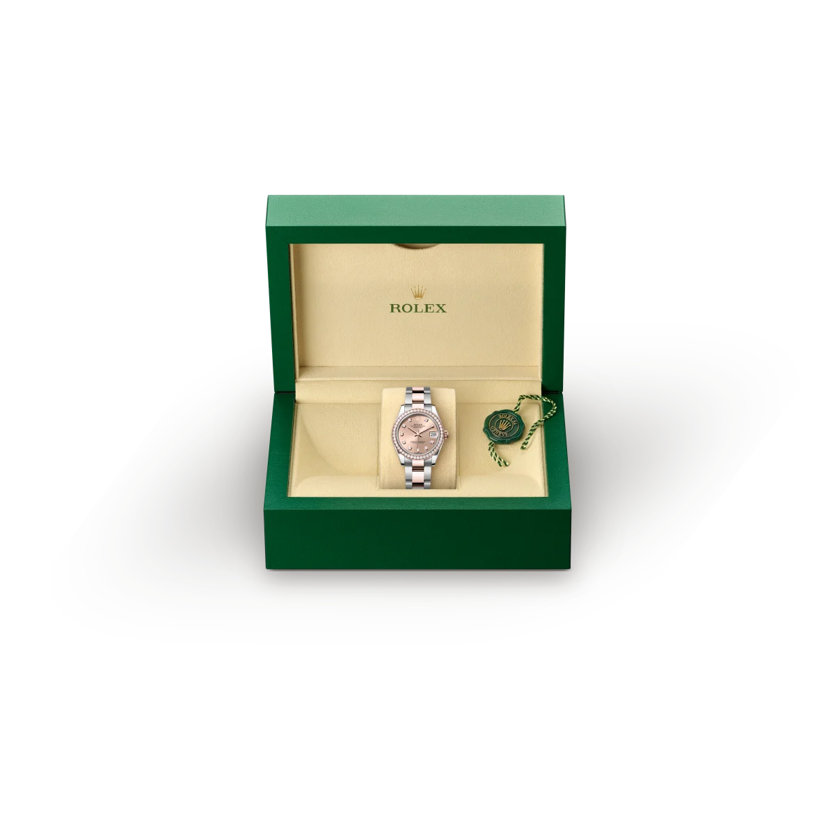 Rolex Datejust 31, Rolesor Everose – połączenie stali Oystersteel z różowym złotem Everose, M278381RBR-0023 - W.KRUK
