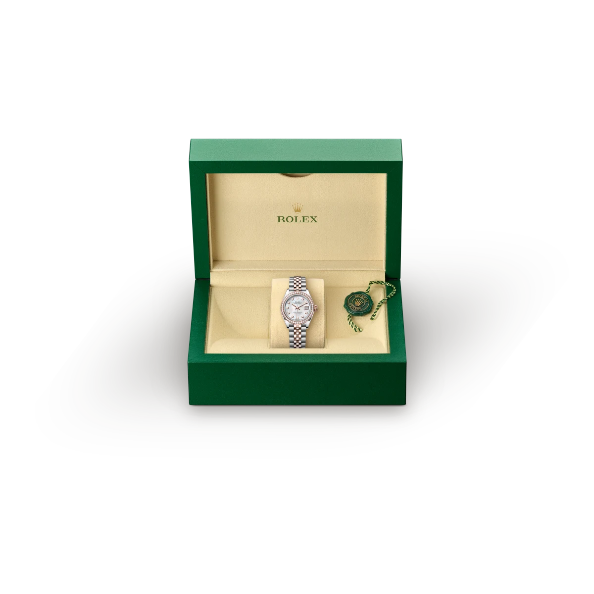 Rolex Lady-Datejust, Rolesor Everose – połączenie stali Oystersteel z różowym złotem Everose, M279381RBR-0013 - W.KRUK