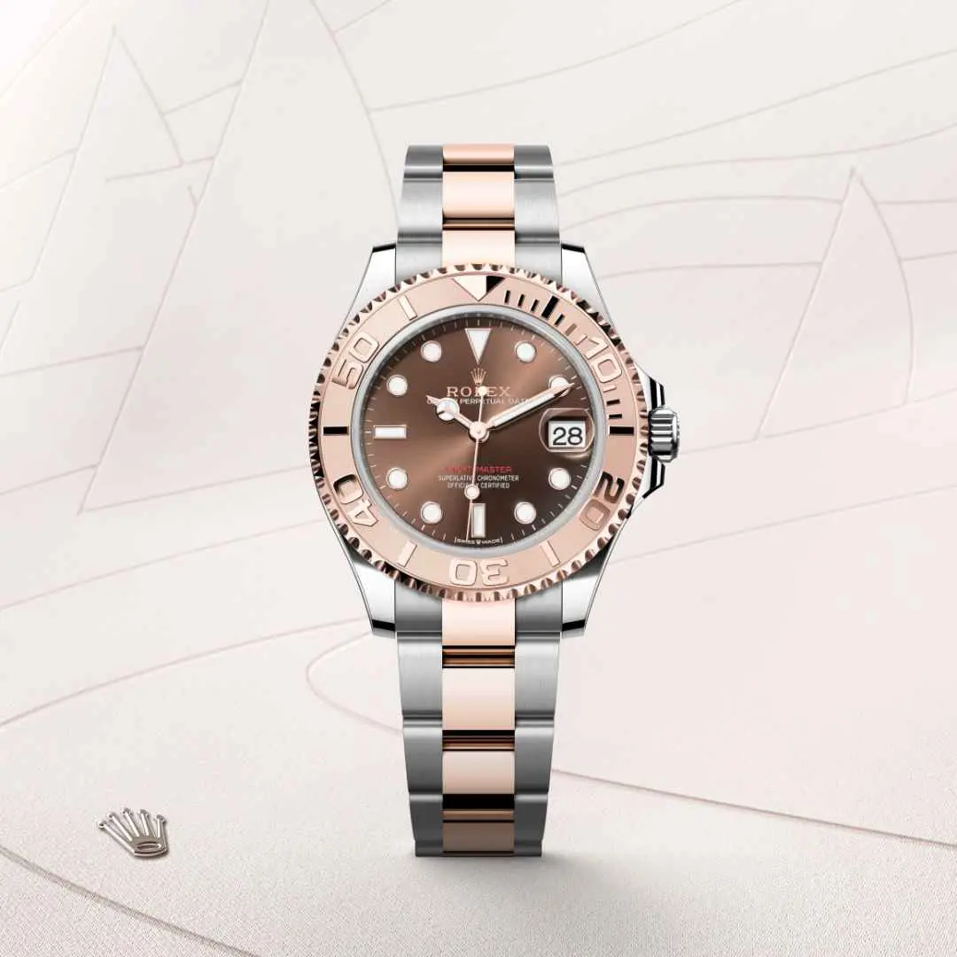 Rolex Yacht-Master 37 ze stali Oystersteel i różowego złota Everose, M268621-0003 - W.KRUK