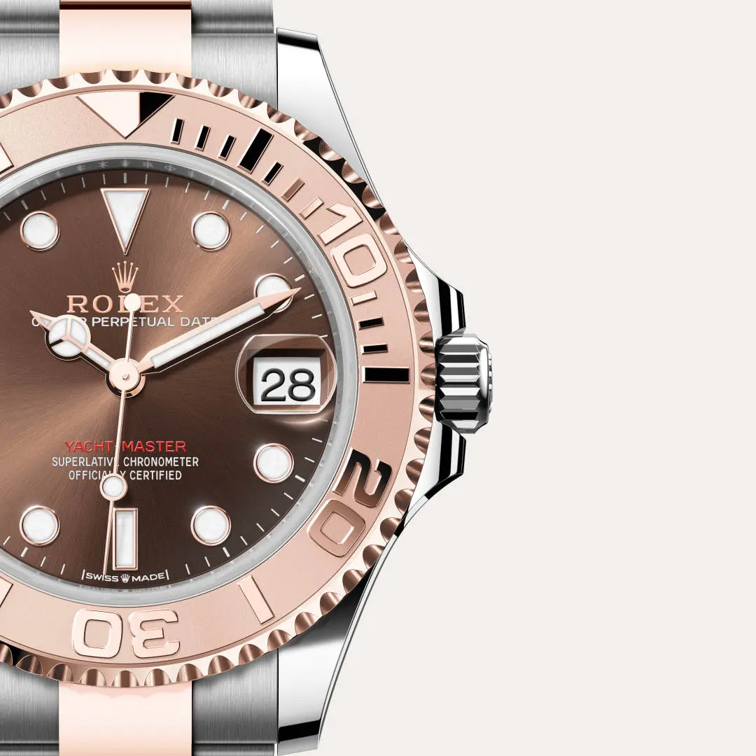 Rolex Yacht-Master 37 ze stali Oystersteel i różowego złota Everose, M268621-0003 - W.KRUK