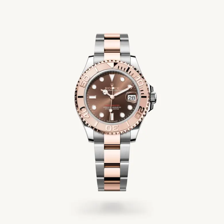 Rolex Yacht-Master 37 ze stali Oystersteel i różowego złota Everose, M268621-0003 - W.KRUK