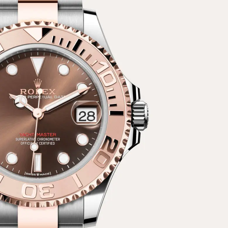 Rolex Yacht-Master 37 ze stali Oystersteel i różowego złota Everose, M268621-0003 - W.KRUK