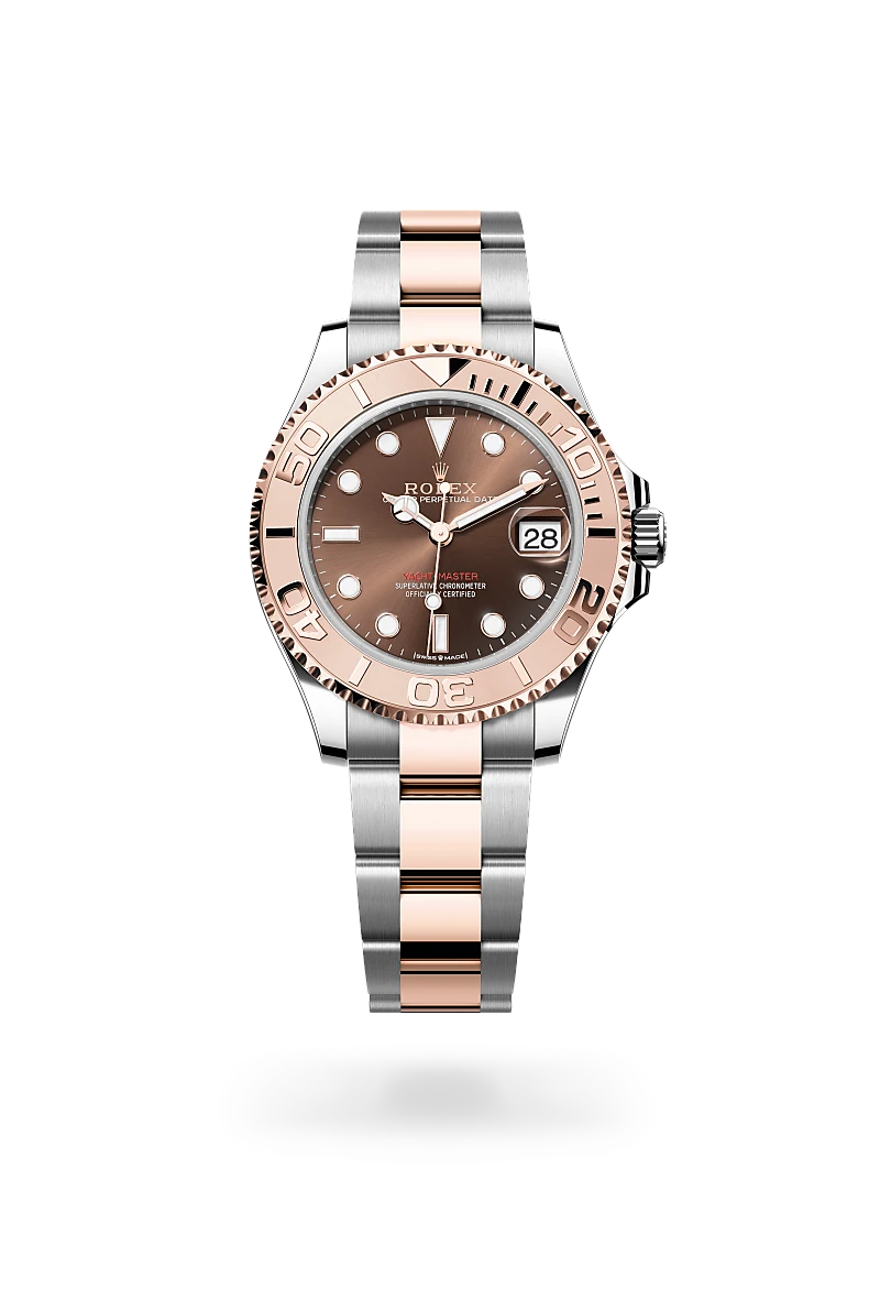 Rolex Yacht-Master 37 ze stali Oystersteel i różowego złota Everose, M268621-0003 - W.KRUK